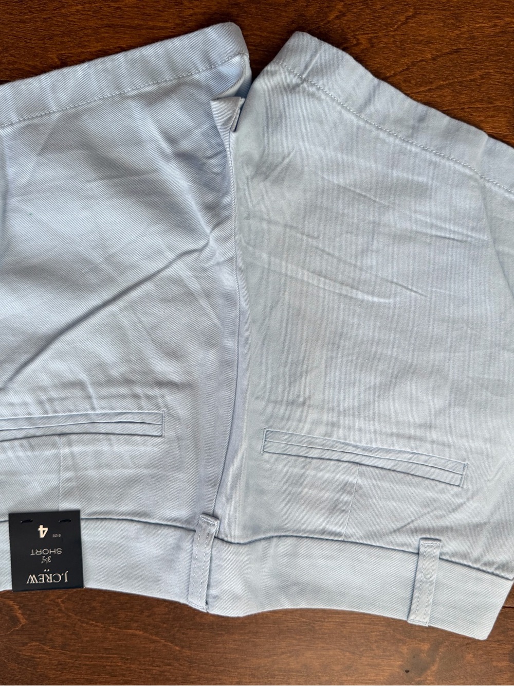 J. Crew women’s Light Blue Chino Shorts